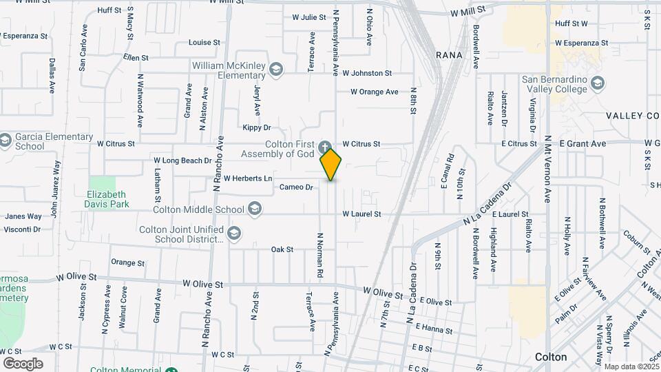 1401 N Pennsylvania Ave-Unit -1401 Map and Location Details