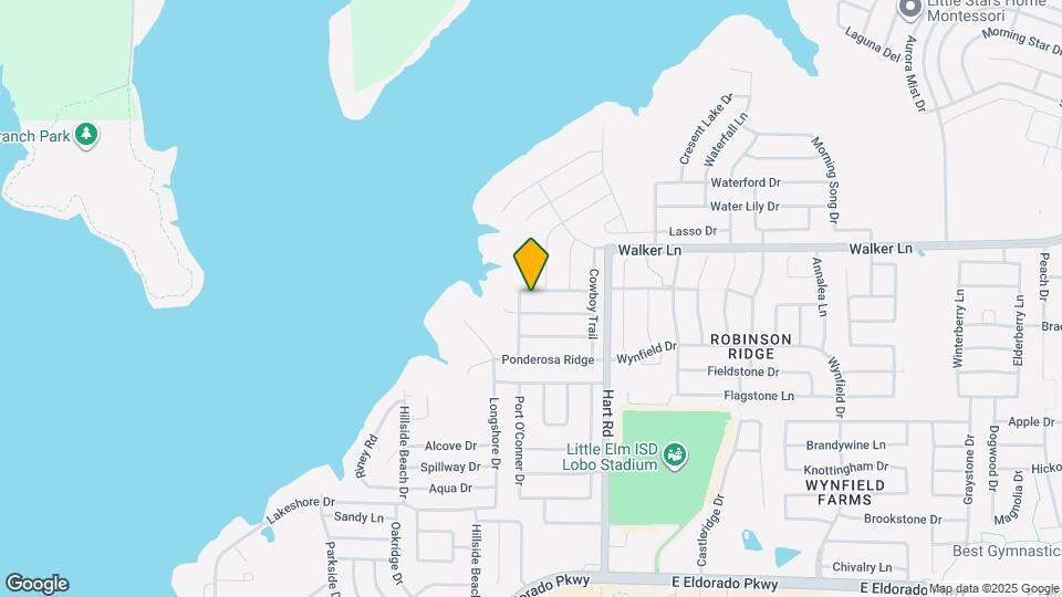 1004 Southfork Dr Map and Location Details