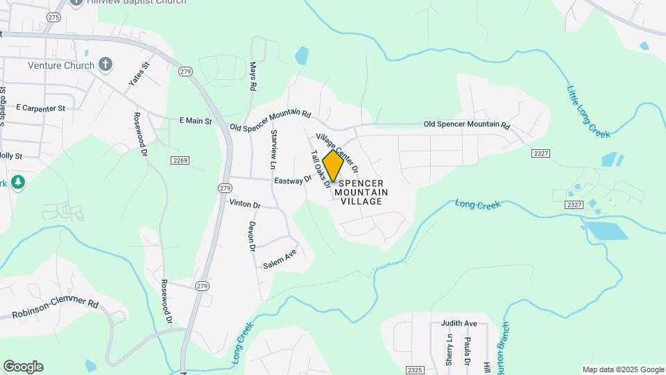 2824 Tall Oaks Dr Map and Location Details