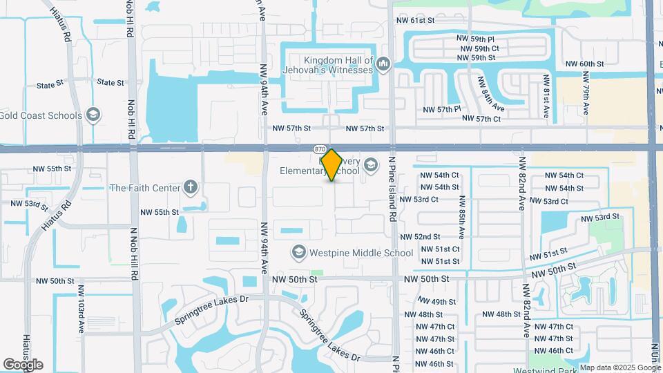 5489 NW 90th Ave Map and Location Details