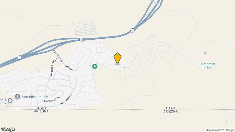 3984 Cerro Wy Map and Location Details