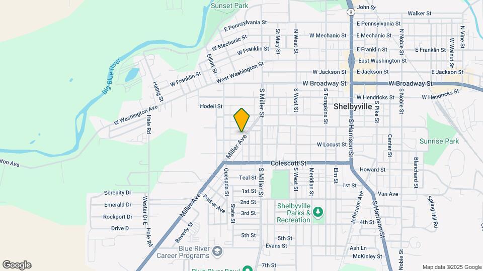 523 Miller Ave Map and Location Details