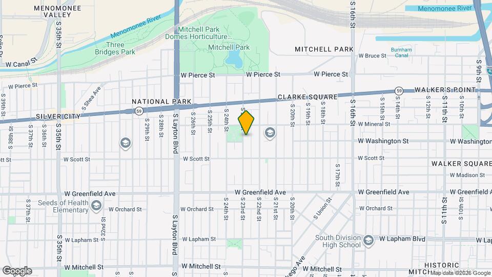 1032 S 23rd St, Unit 1032 S 23rd St Map and Location Details