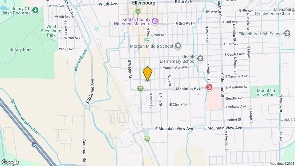 403 S Pearl St Map and Location Details