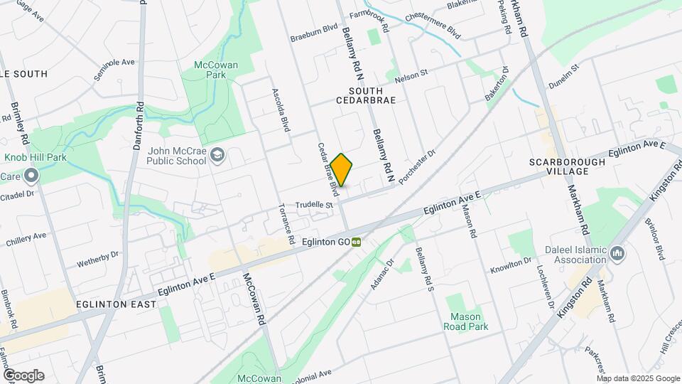 15 Cedar Brae Blvd Map and Location Details