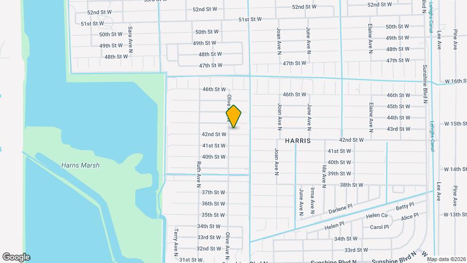 3110 42nd St W Map and Location Details