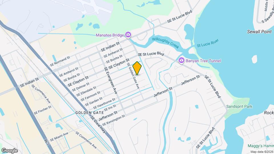 3300 SE Fairmont St Map and Location Details