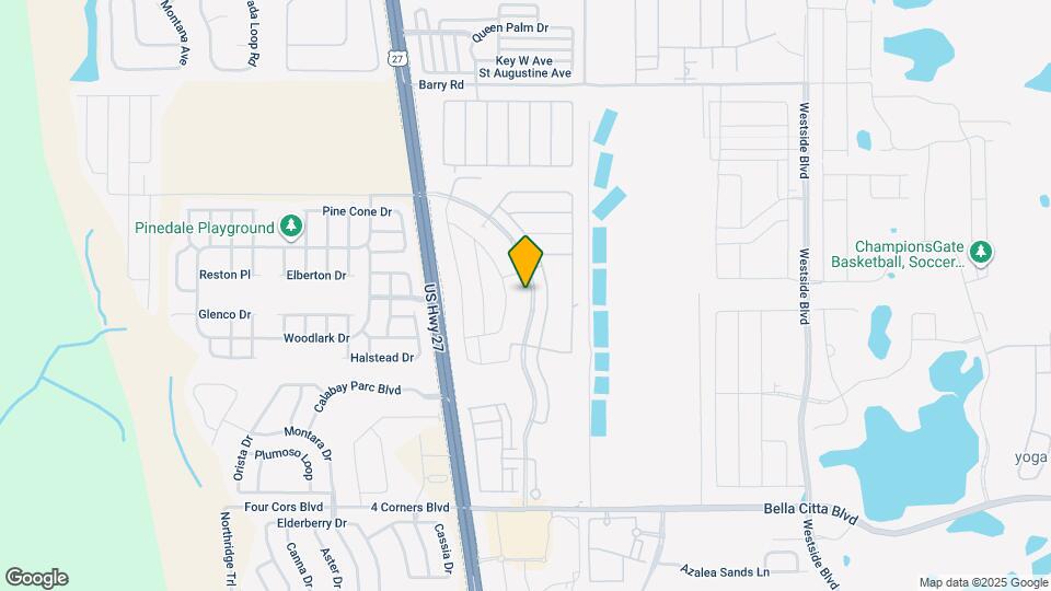 2562 Bella Vista Dr Map and Location Details