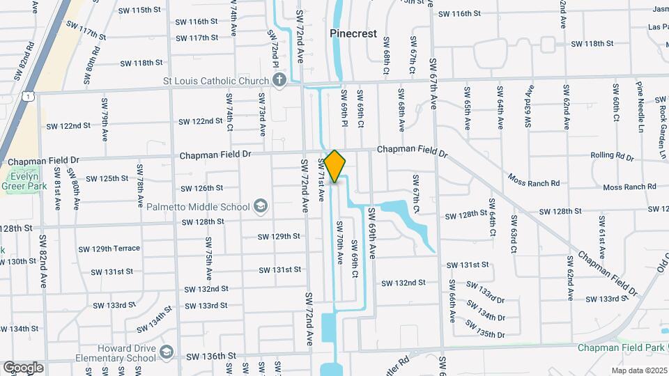 12600 SW 70th Ave Map and Location Details