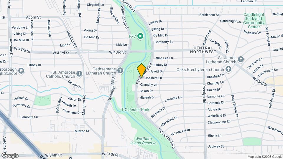 4230 T C Jester Blvd Map and Location Details