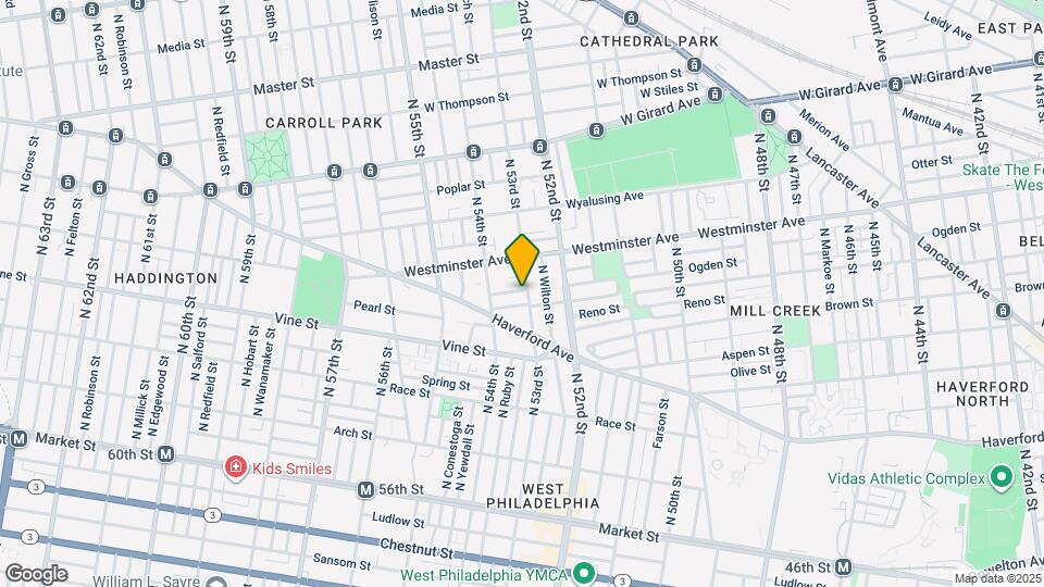 410 N 53rd St Map and Location Details