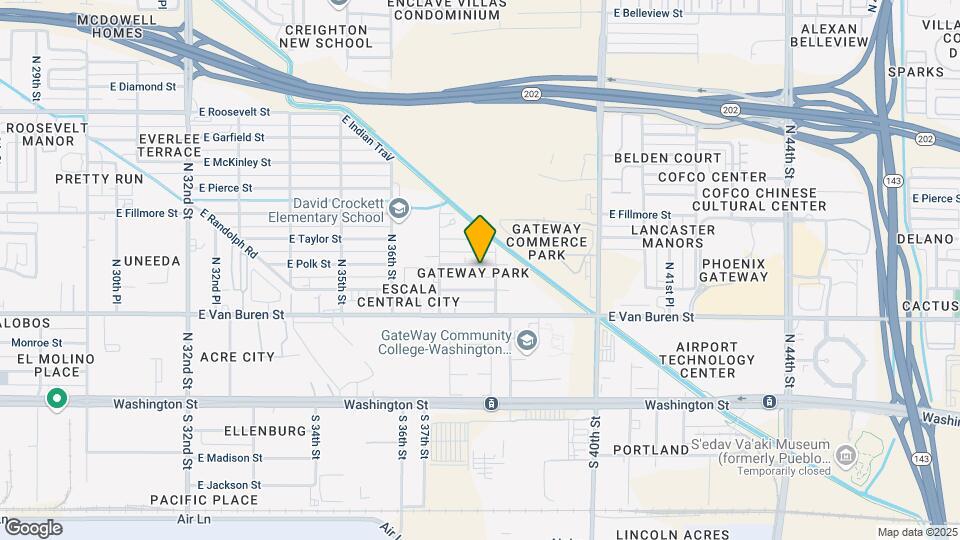 3739 E Taylor St Map and Location Details