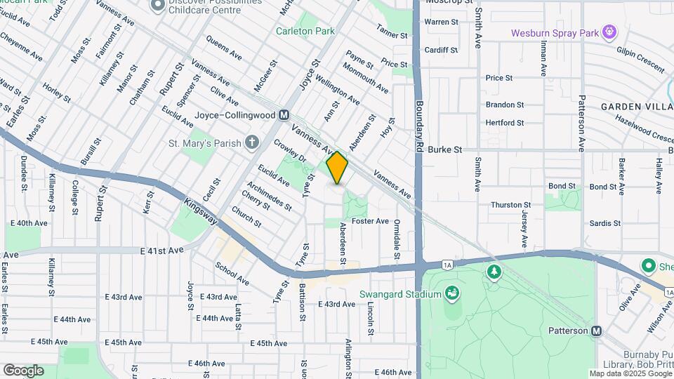 3588 Crowley Dr Map and Location Details