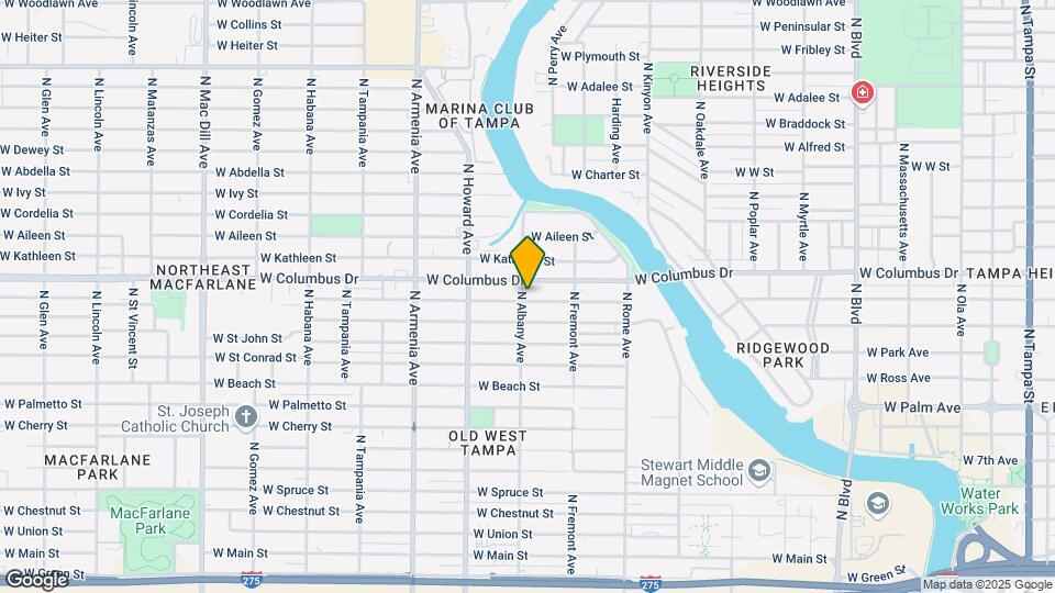 2901 N Albany Ave Map and Location Details