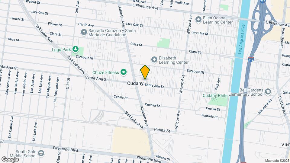 4735 Santa Ana St Mapa y Detalles de la Ubicación