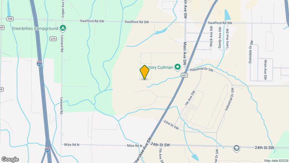 2158 Ellsworth Lp Rd Map and Location Details