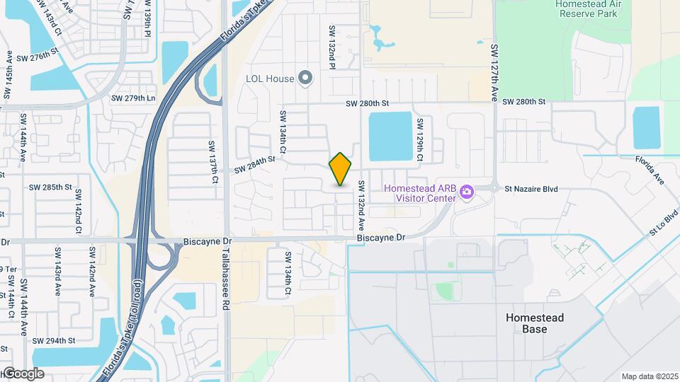 13265 SW 285th St Map and Location Details