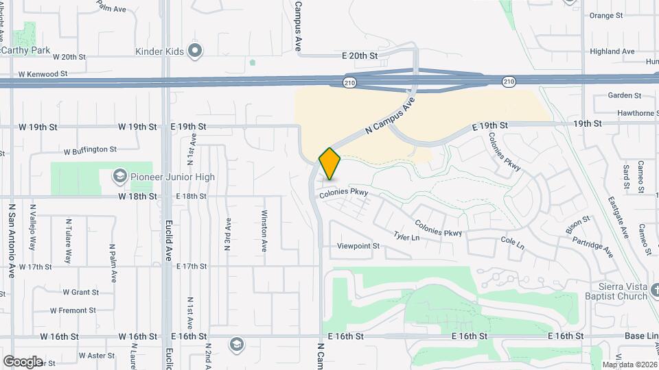 799 Highline Way Map and Location Details