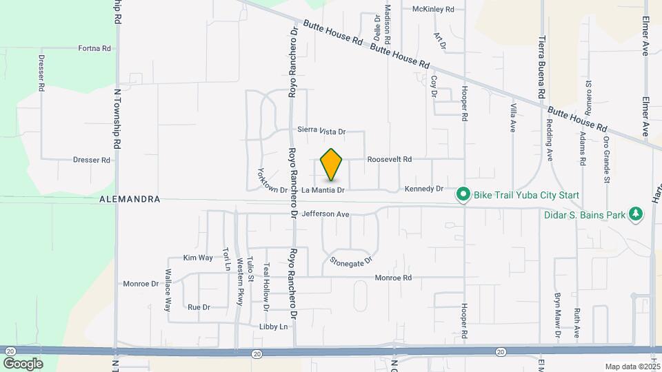 3201 La Mantia Dr Map and Location Details