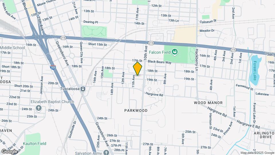 1014 19th St Map and Location Details