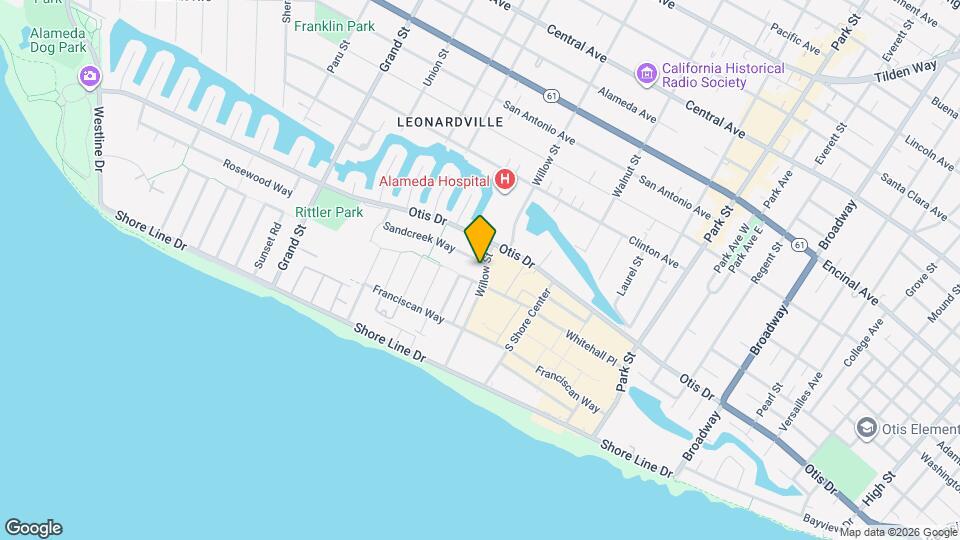 513 Willow St Map and Location Details