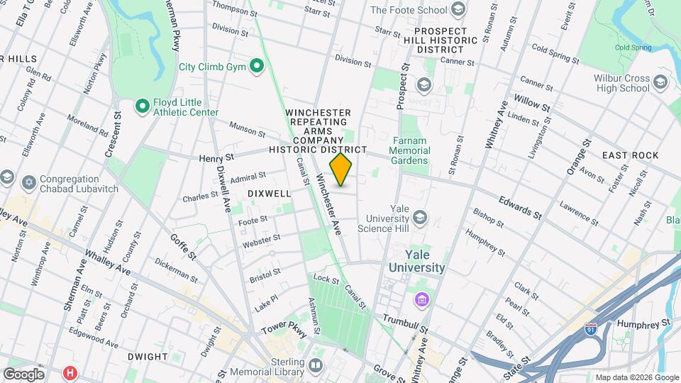 23-25 Woodland St Map and Location Details