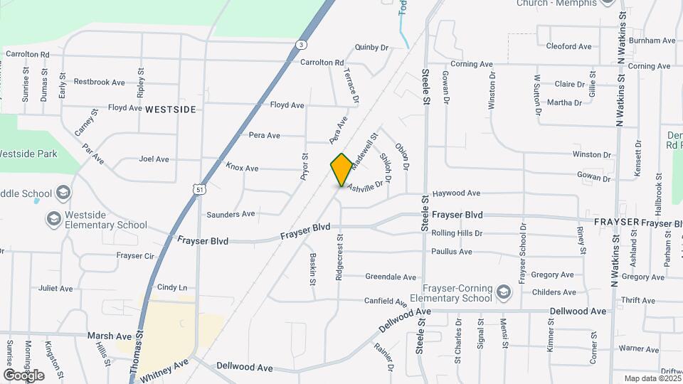 3424 Madewell St Map and Location Details