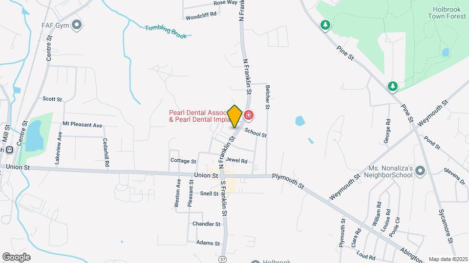 154 N Franklin St Map and Location Details