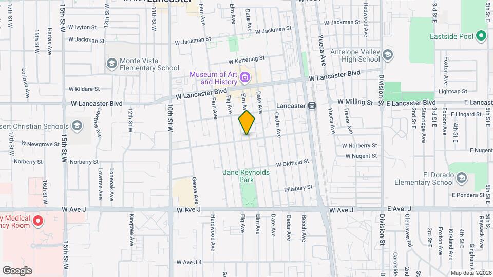 707 W Newgrove St Map and Location Details