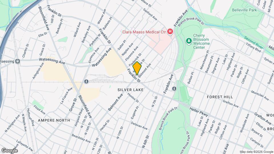 110 Franklin St, Unit #2 Map and Location Details