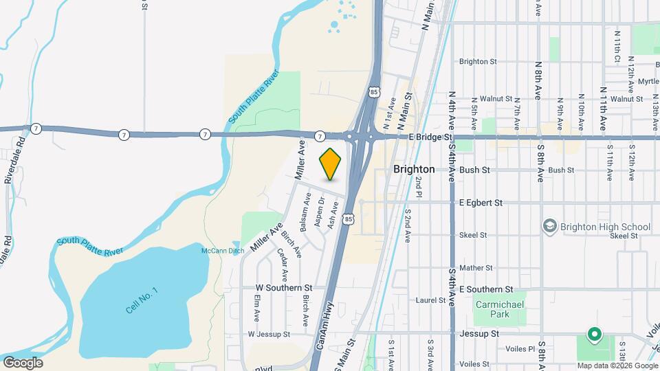 101 W Egbert St, Unit 131-102 Mapa y Detalles de la Ubicación