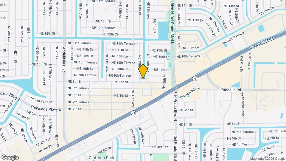 1321 NE 9th St Map and Location Details