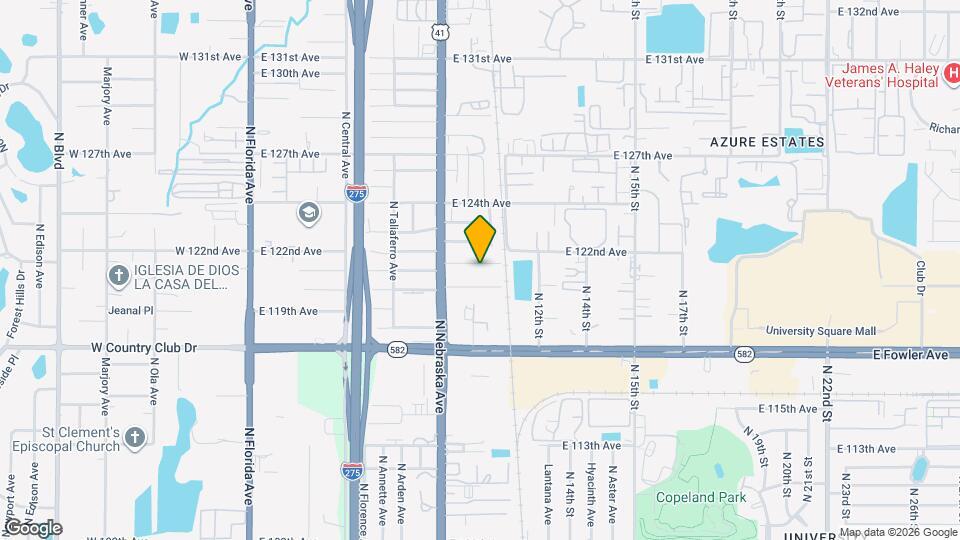 917 E 121st Ave Map and Location Details