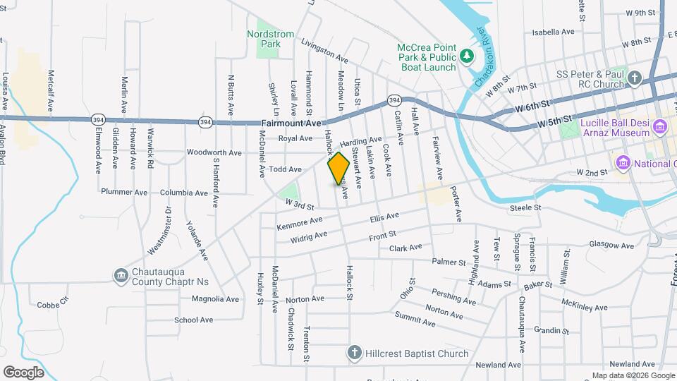 230 Hallock St Map and Location Details