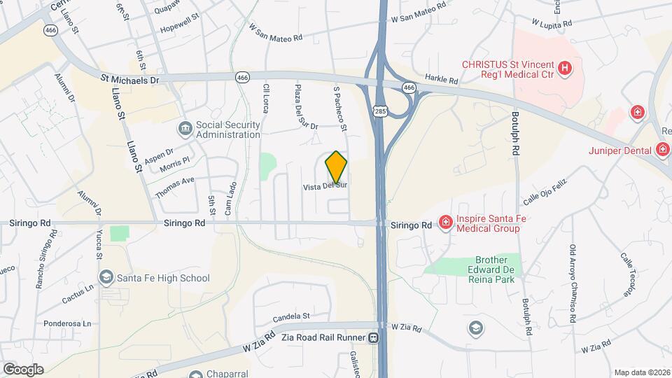 1872 Vista Del Sur Mapa y Detalles de la Ubicación