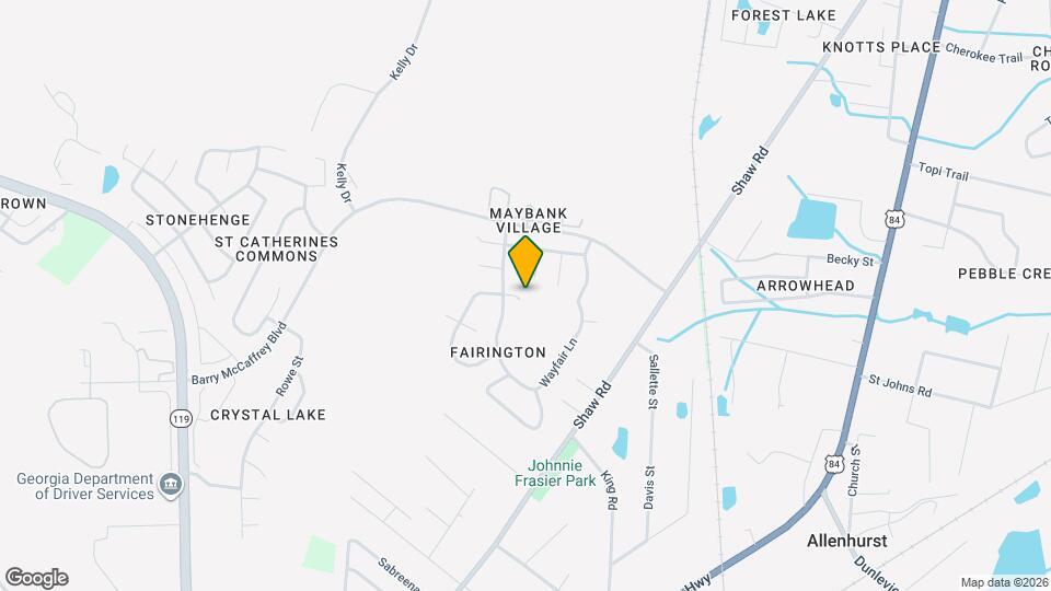 404 Clairemore Cir Map and Location Details