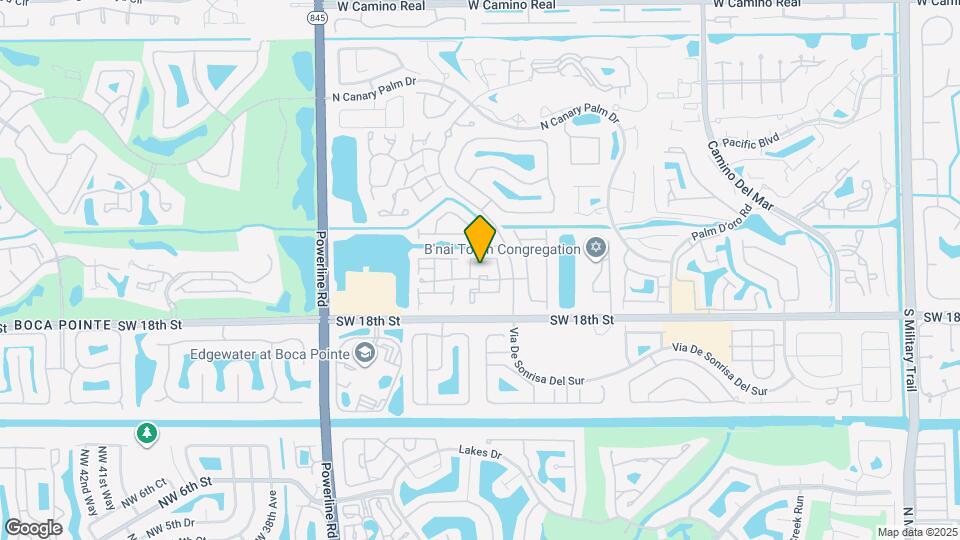 6671 Via Regina Map and Location Details