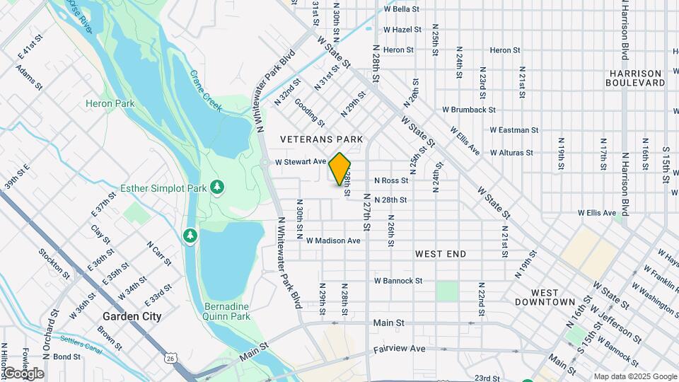 2808 Woodlawn Ave Map and Location Details