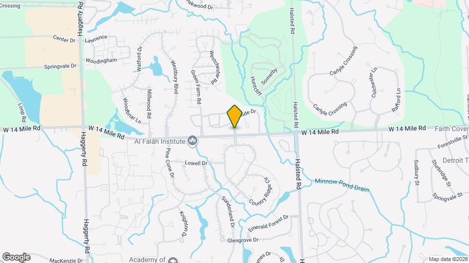 Arbors Apts Emergency Pool Map and Location Details