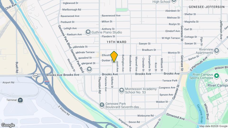 20 Stanfield Terrace Map and Location Details