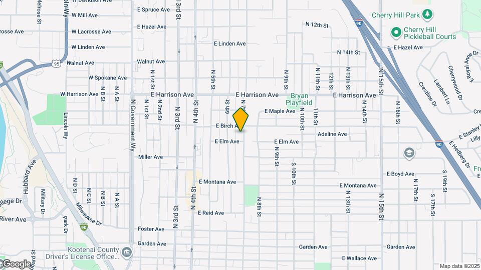 1009 N 7th St Map and Location Details