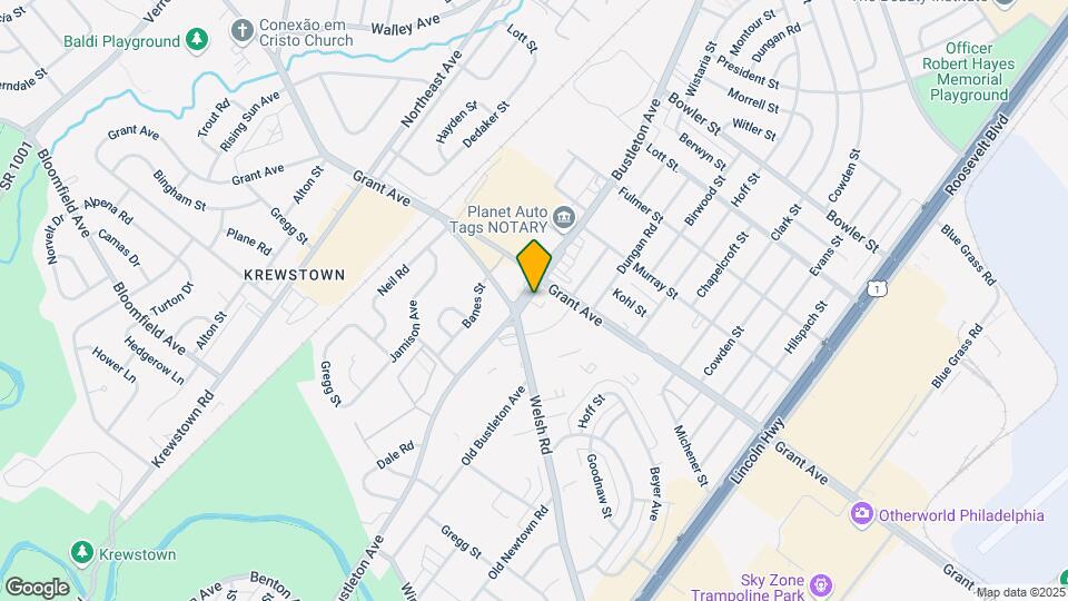9415 Bustleton Ave Mapa y Detalles de la Ubicación