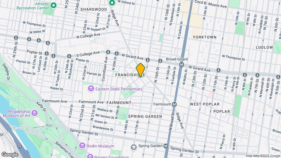1722 Wylie St Map and Location Details