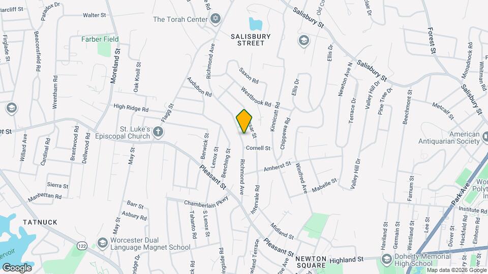 60 Richmond Ave, Unit 1 Map and Location Details