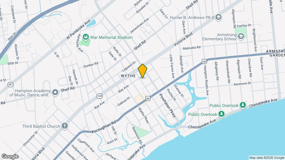 254 Pocahontas Pl Map and Location Details