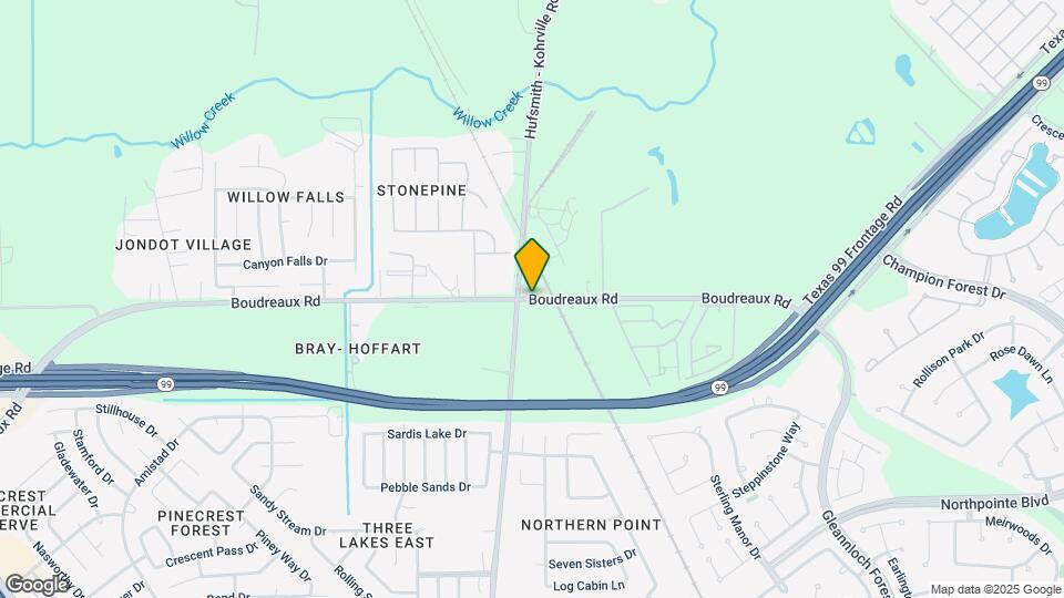 11382 Boudreaux Rd Map and Location Details