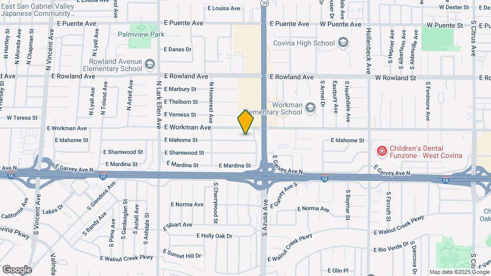 1715 E Idahome St, Unit 1715 E Idahome Mapa y Detalles de la Ubicación