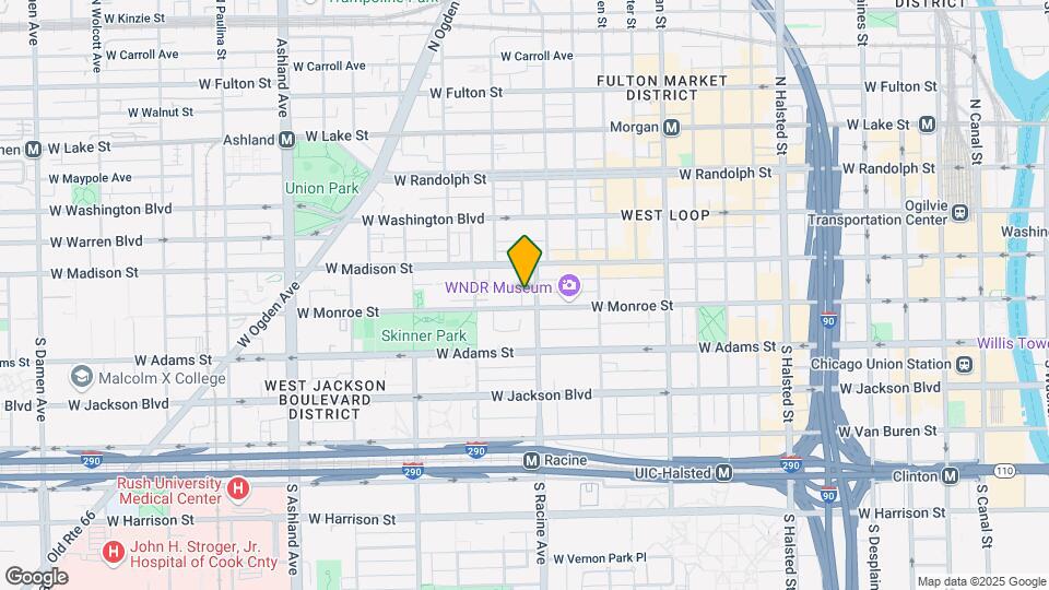 The Metro Map and Location Details