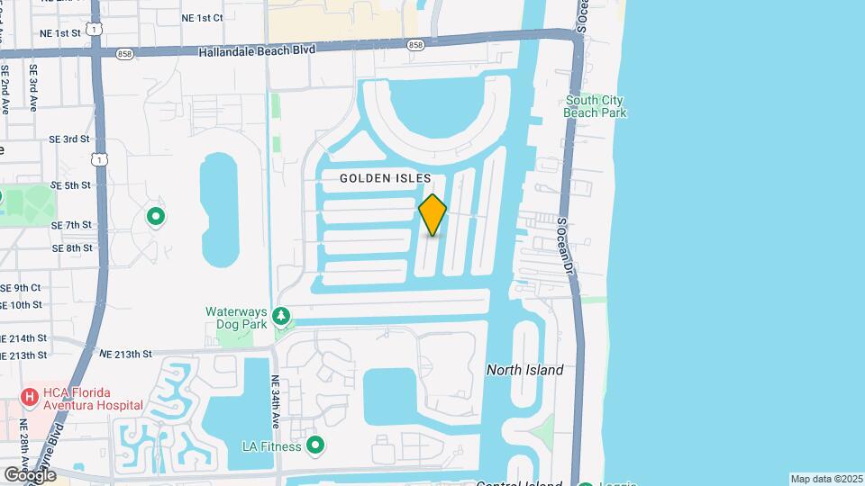631 Oleander Dr Map and Location Details