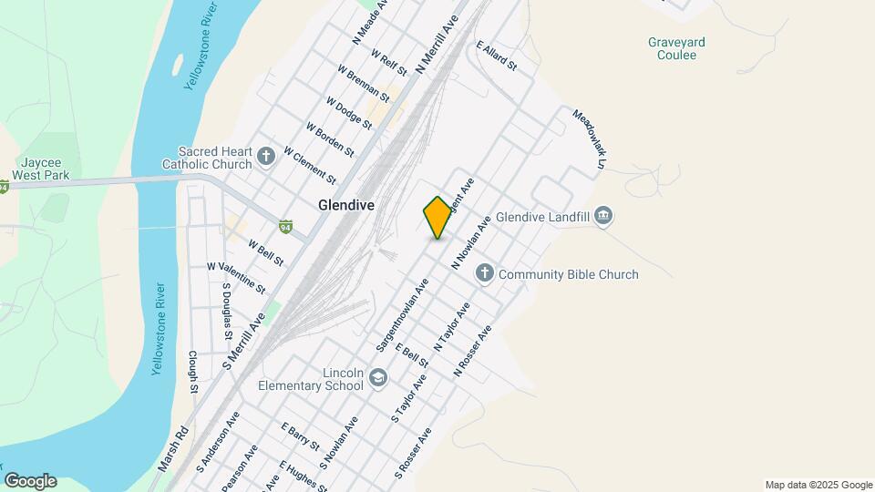410 N Sargent Ave Mapa y Detalles de la Ubicación